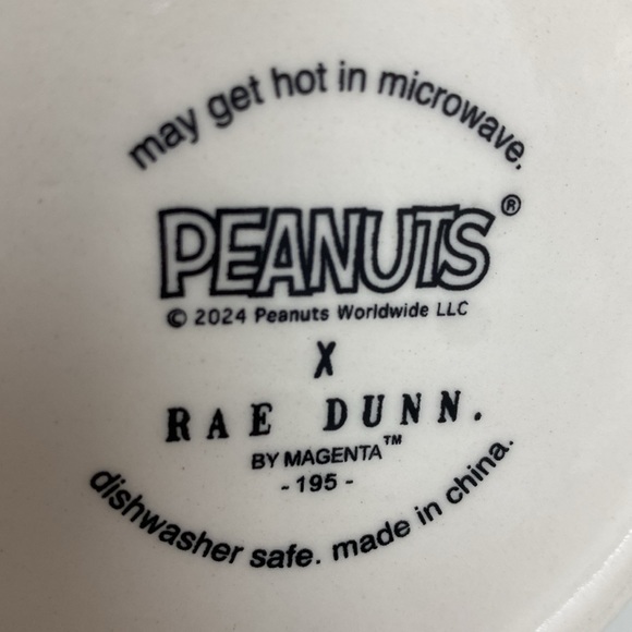 Snoopy “Relax” Rae Dunn mug NWT! - Picture 12 of 16